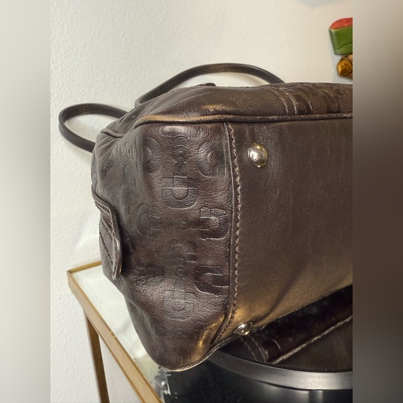 GUCCI Calfskin Horsebit Embossed Princy
Boston Brown Vintage Gucci GUC - Picture 9 of 11